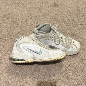 Nike Off-White and Gray Athletic Shoes